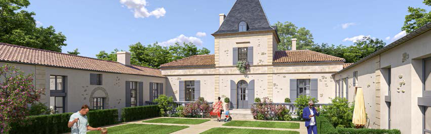 Déficit Foncier à Mérignac 33700 - Le Château de Bon Air