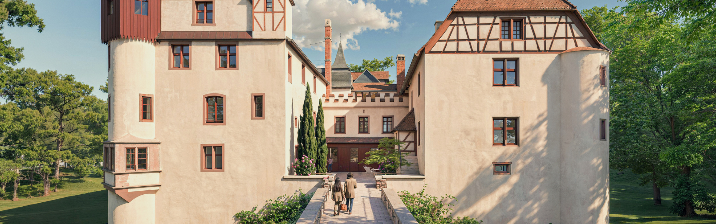 Loi Monuments Historiques à Scharrachbergheim-Irmstett 67310 - Château de la Couronne d'Or