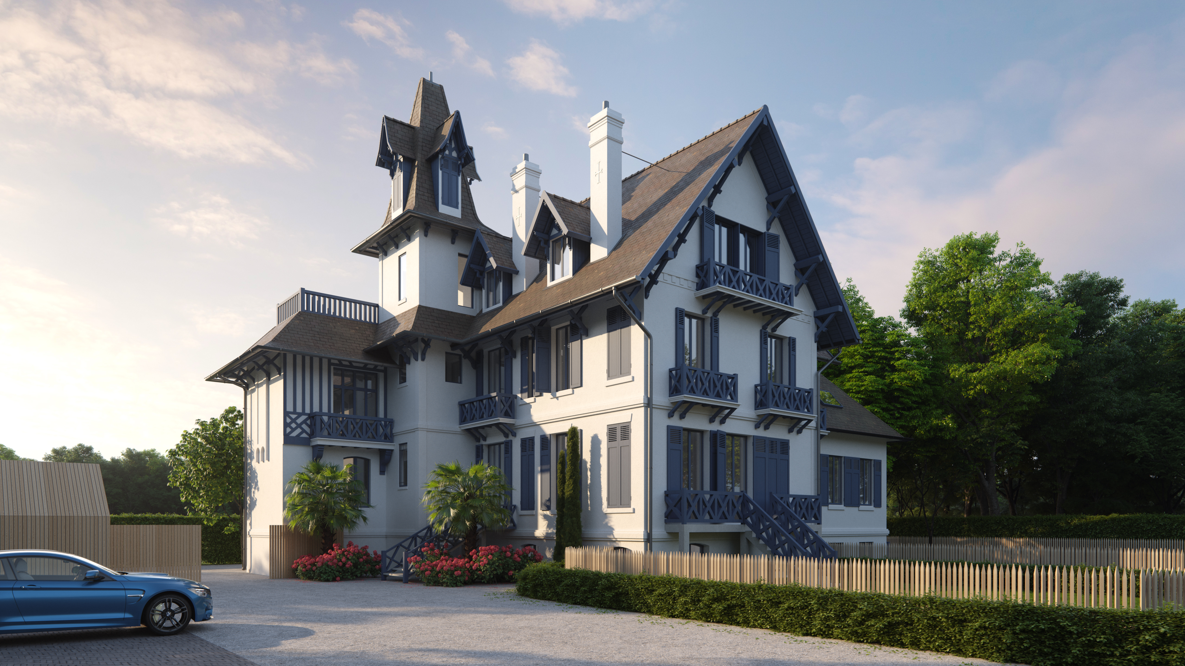 Déficit Foncier à Trouville-sur-Mer 14360 - MANOIR DE HENNEQUEVILLE À TROUVILLE-SUR-MER