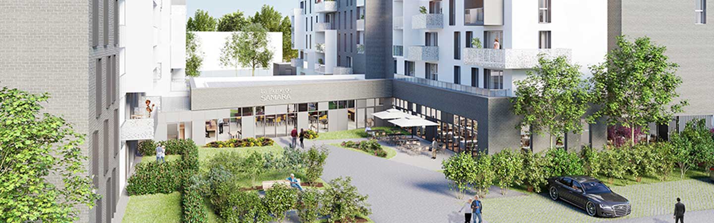 Loi Censi Bouvard LMNP  à Amiens 80000 - Résidence Senior Rue du Professeur Christian Cabrol à Amiens