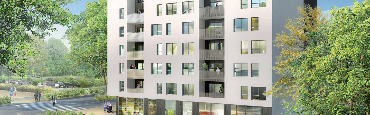 Loi Pinel à Villeurbanne 69100 - Le Patio Galilée
