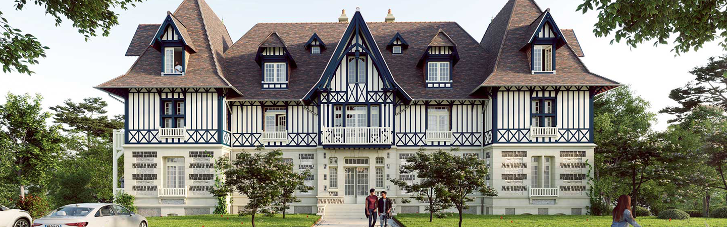 Déficit Foncier à Trouville-sur-Mer 14360 - Manoir des Creuniers - Trouville