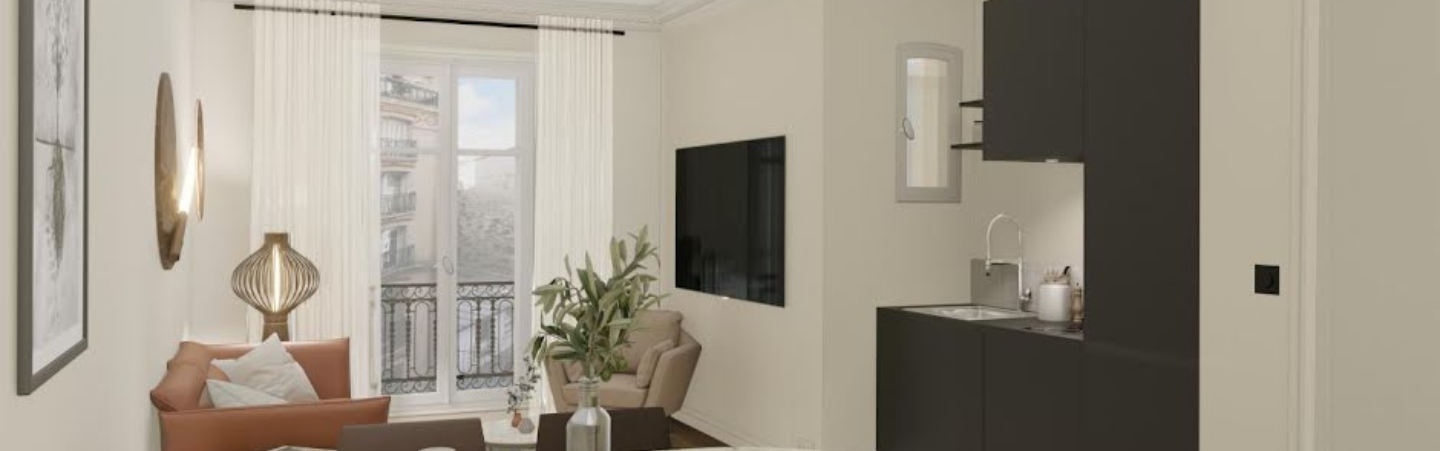 Déficit Foncier à Paris 75015 - Résidence le 1 801 