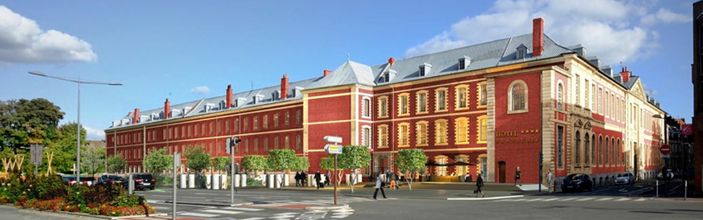 Loi Monuments Historiques à Douai 59500 - Hôtel 4**** - Ancien Hospice Général de Douai