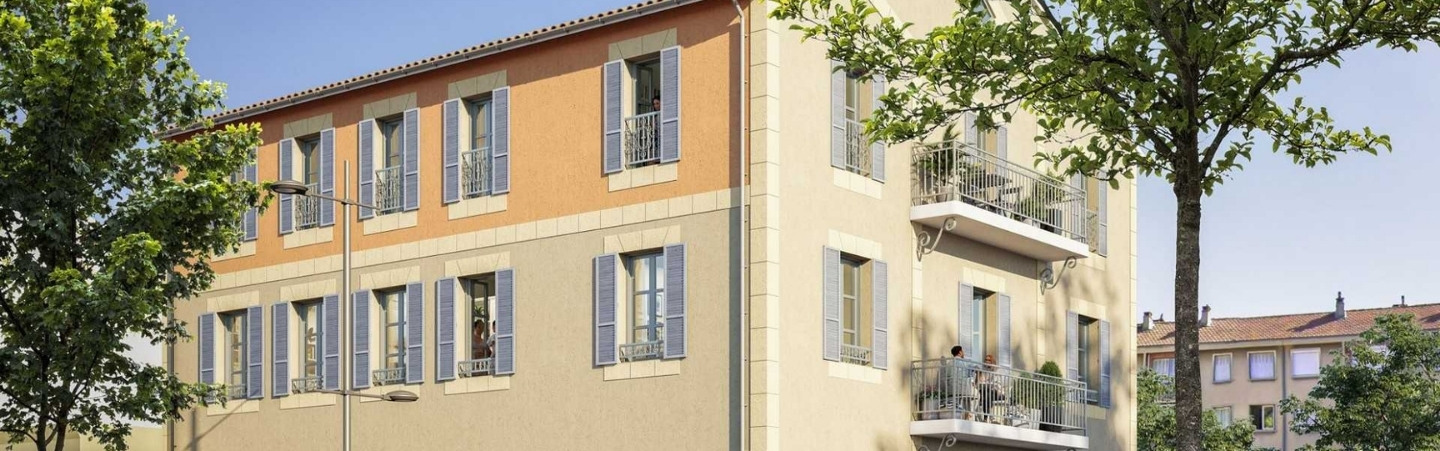 Loi Pinel ancien réhabilité à Salon-de-Provence 13300 - Le Mas de Rostang PO