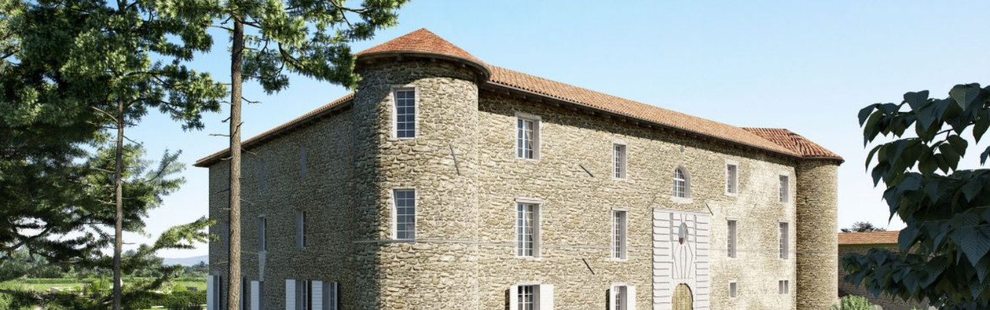 Loi Monuments Historiques à Beauvallon 69700 - Château de Chassagny