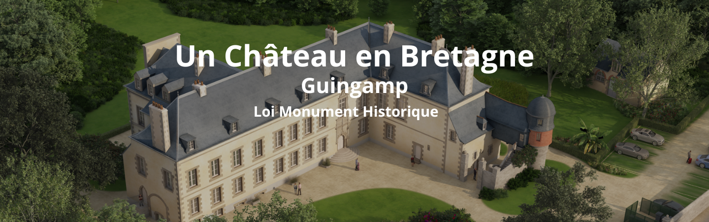 Déficit Foncier à Guingamp 22200 - Un Château en Bretagne